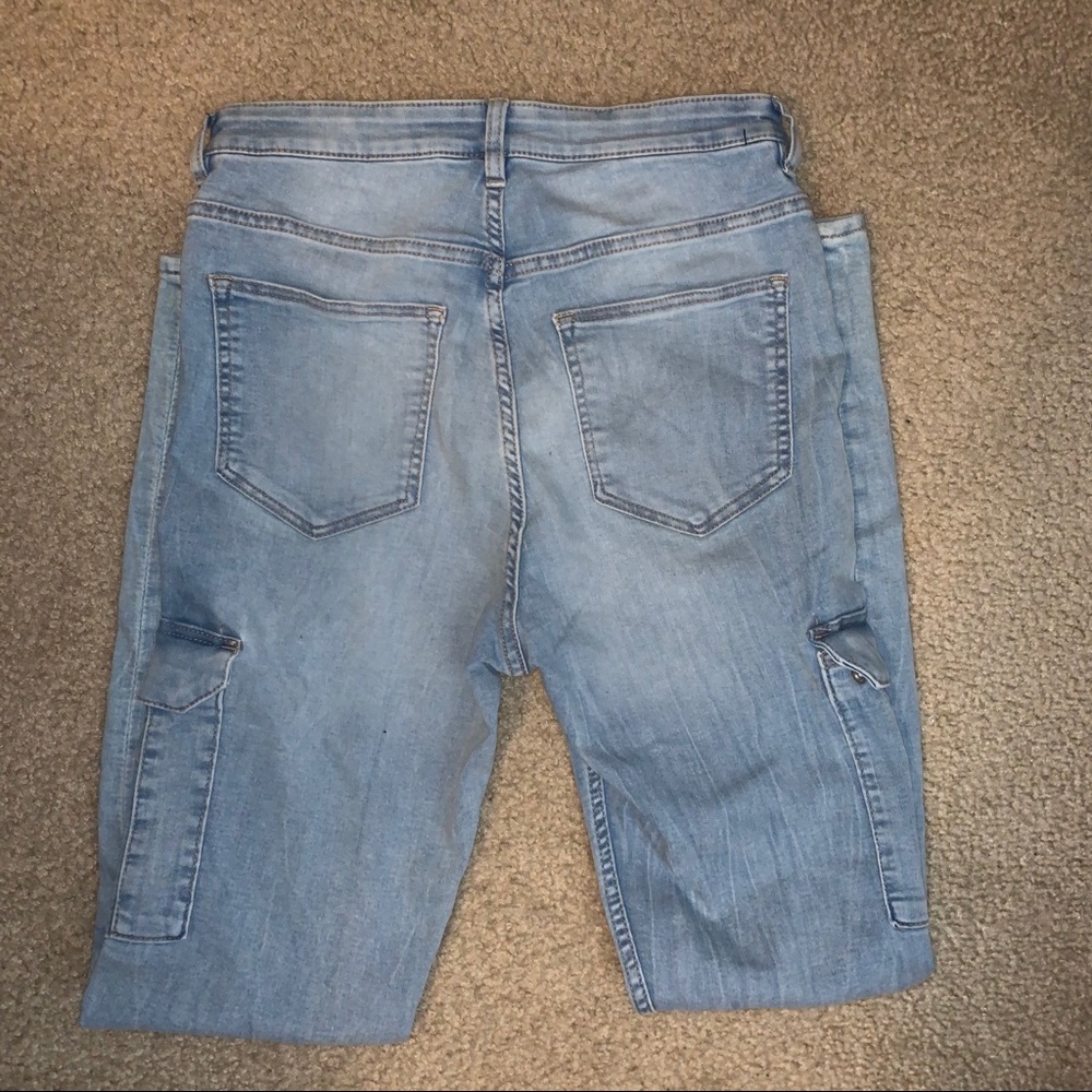 H&M Denim Cargo Pants